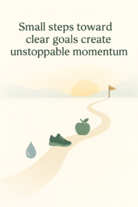 Small steps towards your goal