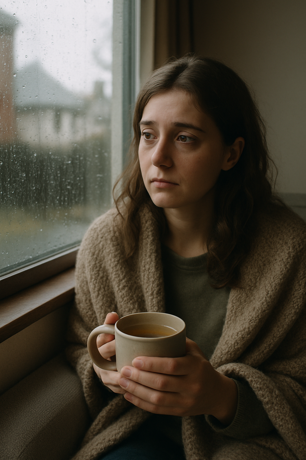 Lady with chronic fatigue